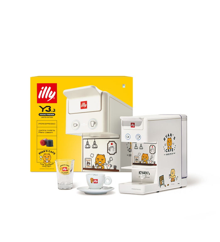 Y3.3 box – macchina da caffè Iperespresso x Kakao Friends con Tazzina e Bicchiere image number 0