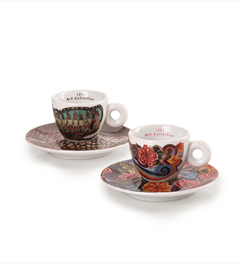 SET OF 2 ESPRESSO CUPS - THE BIENNALE ARTE 2024 ILLY ART COLLECTION