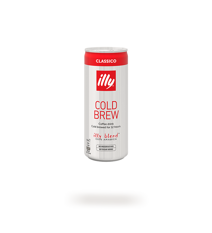 Cold Brew Classico – illy Iced Coffee cans – 12x250ml