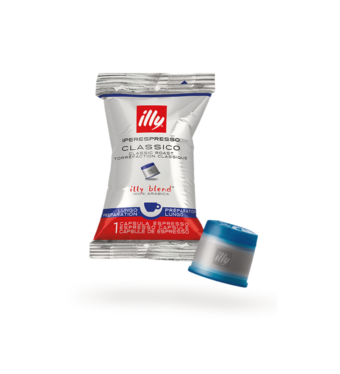 iperEspresso Capsule Singles Classico Lungo - 100 Individually Wrapped Capsules