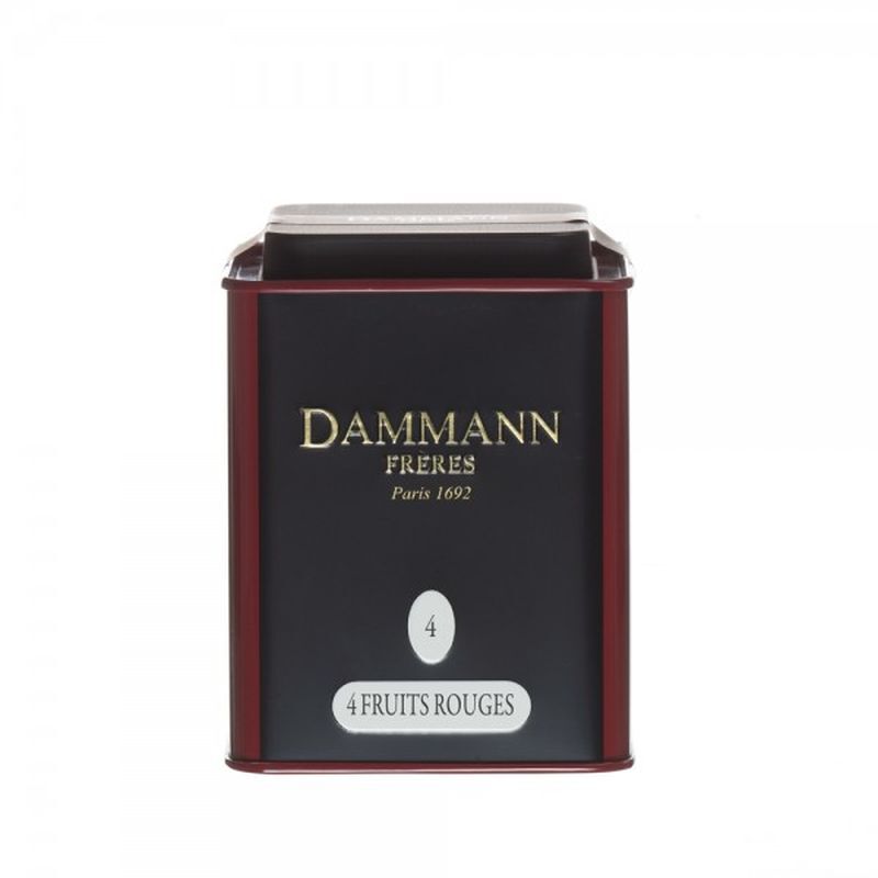 Thé quatre fruits rouges en vrac de Dammann® – Boîte de 3,52 oz – illy