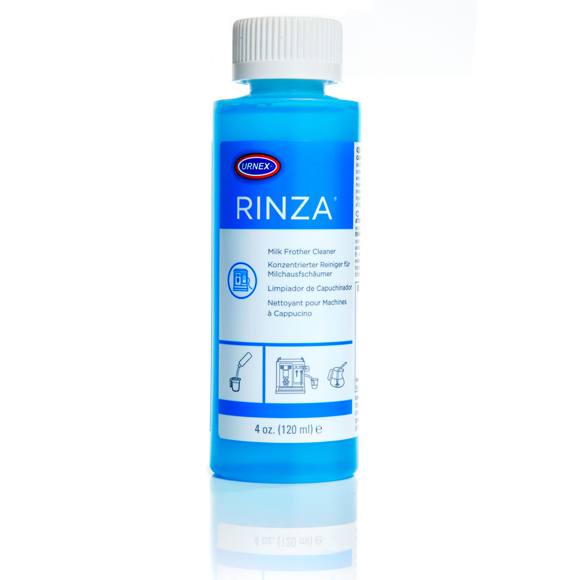 Rinza cleaner for milk frothers and steam wands