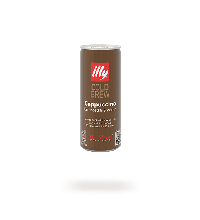 Cold Brew Cappuccino – illy Iced Coffee can – 250ml