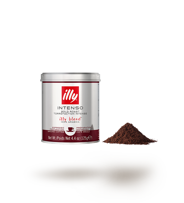 Ground Espresso Coffee Intenso - Dark Roast - 4.4oz Can image number 1