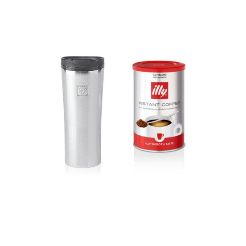 Kit café soluble tueste CLASSICO instantáneo y Travel mug inox