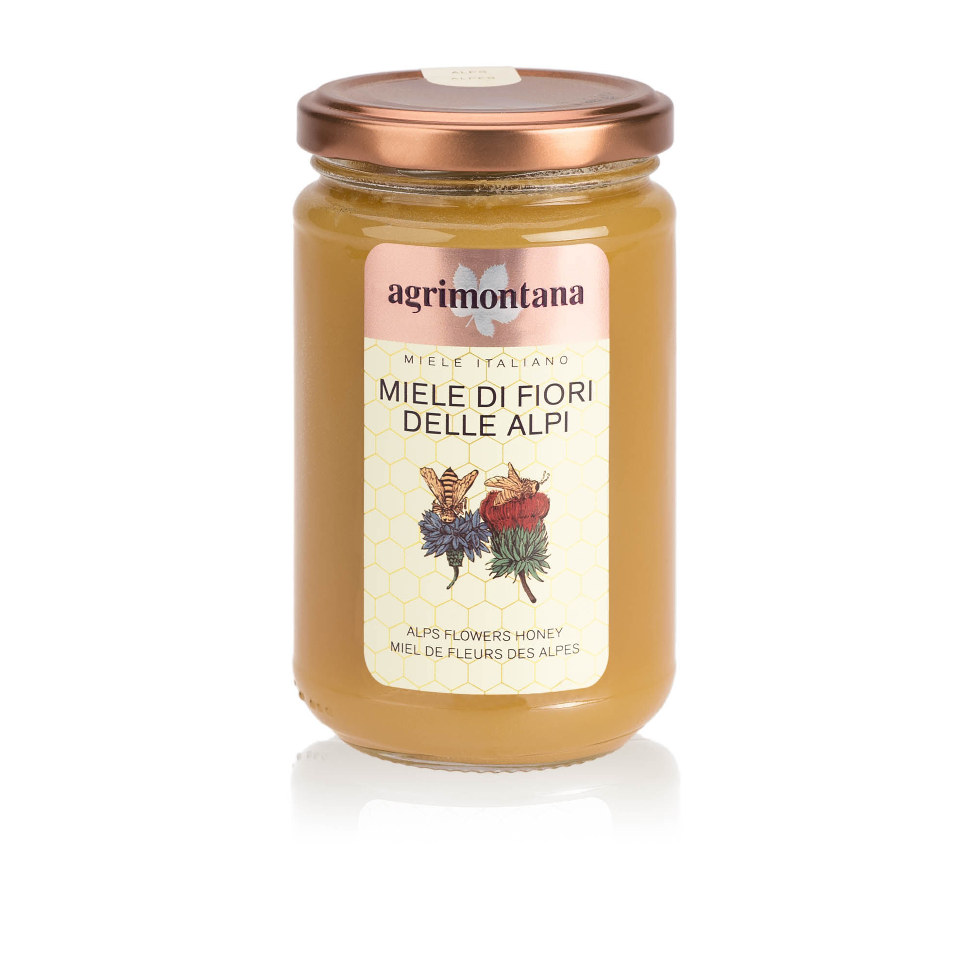 Miel de flores alpinas Agrimontana 400 g