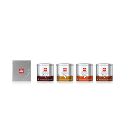 Kit presente Cápsulas Iperespresso com uma lata illy para cápsulas