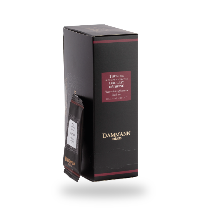 Dammann Earl Grey D&eacute;th&eacute;in&eacute; &ndash; 4x24 Cristal&reg; Sachets