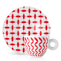 Xícaras de Cappuccino Mona Hatoum - Jogo de 6 Xícaras