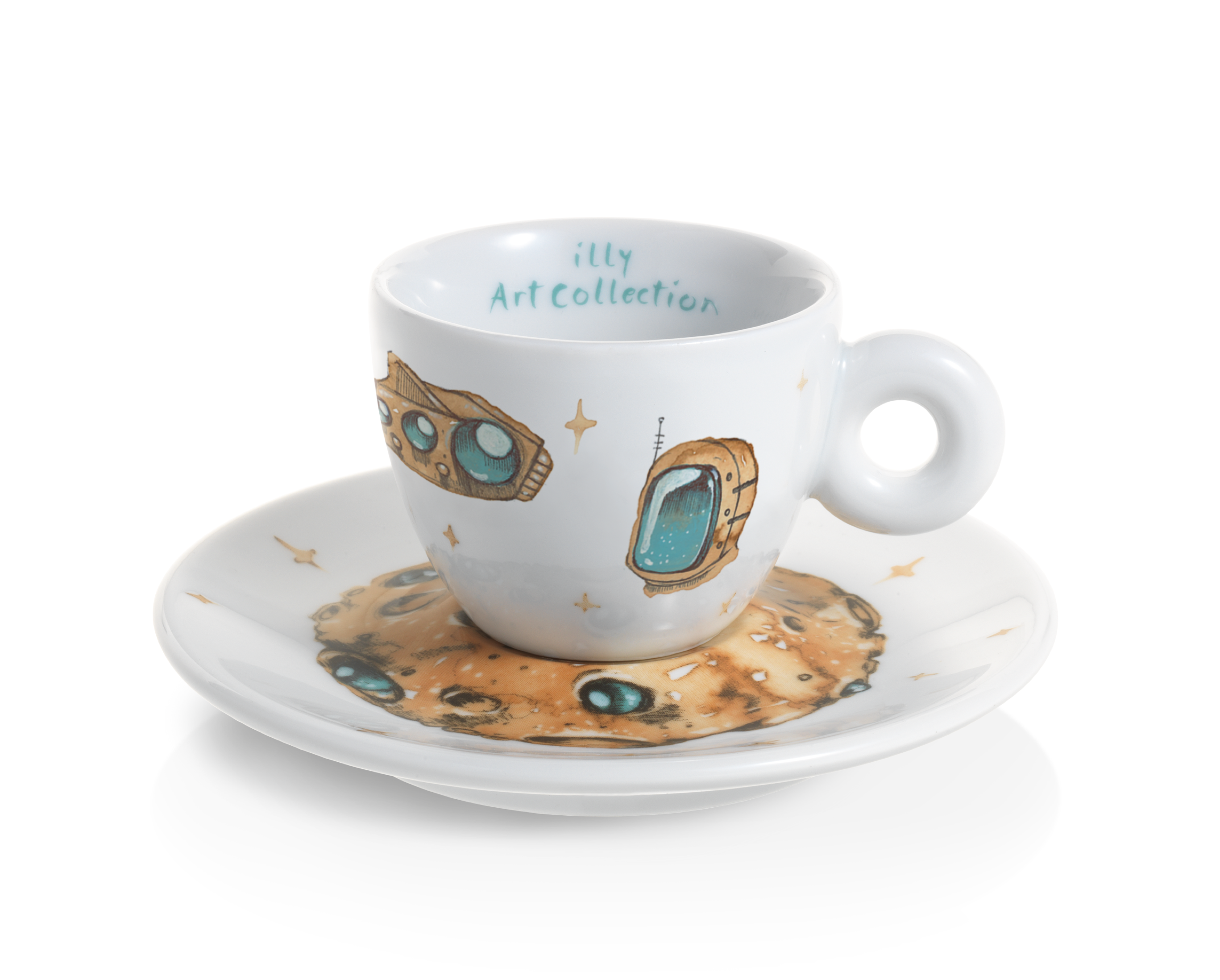 Tasse espresso - illy Art Collection « Coffee drawings » - Max Petrone