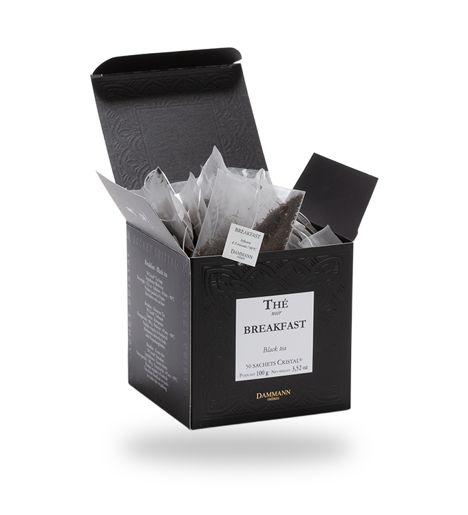 Dammann Breakfast Black Tea &ndash; 6x25 Cristal&reg; Sachets