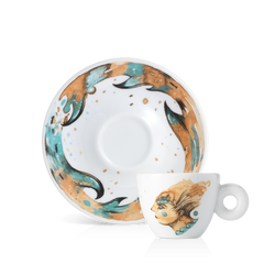 illy Art Collection Max Petrone - 6 tazze da Caff&egrave; cappuccino