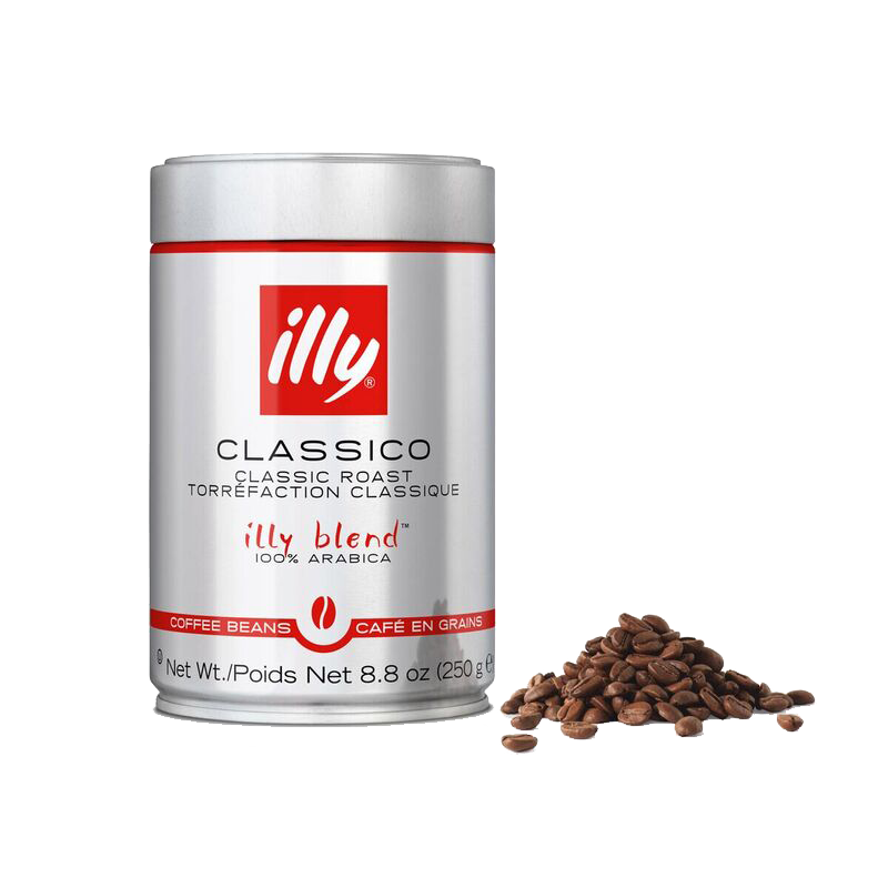 illy Classico Medium Roast Whole Bean Coffee 6-Pack