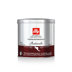 Café illy Cápsula iperEspresso Arabica Selection Guatemala - 21 un