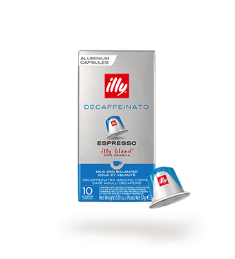 Café en capsules compatibles* - Décaféiné - 10 unités