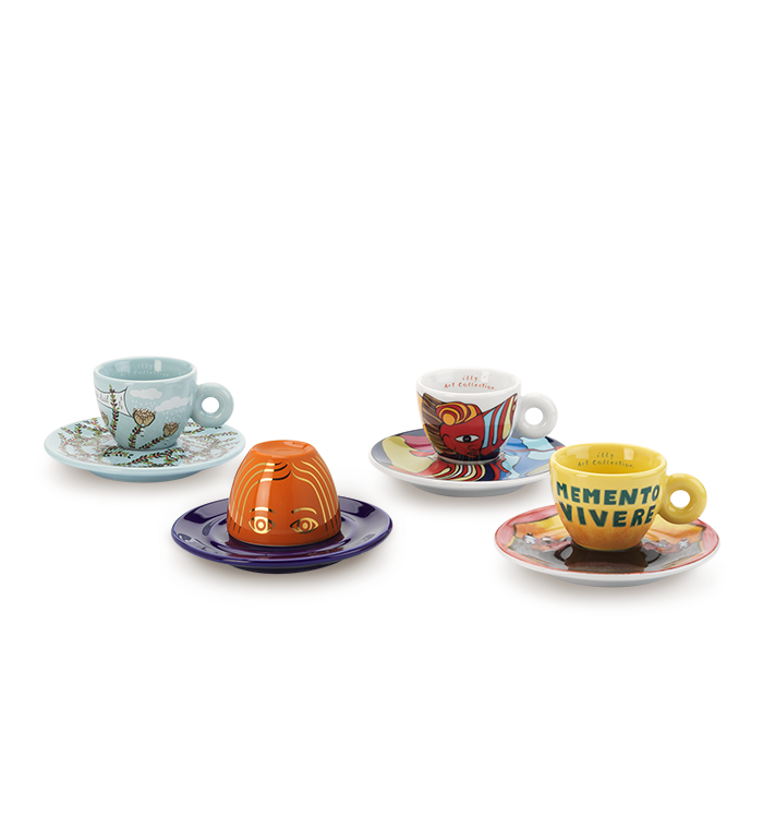 ENSEMBLE DE 4&nbsp;TASSES &Agrave; ESPRESSO&nbsp;: L&rsquo;ILLY ART COLLECTION POUR LA BIENNALE D&rsquo;ART 2026 image number 0