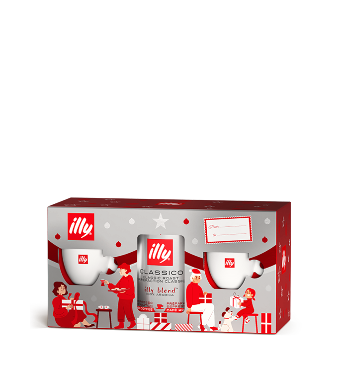 Set van Matteo Thun koffie- en espressokopjes in cadeauverpakking