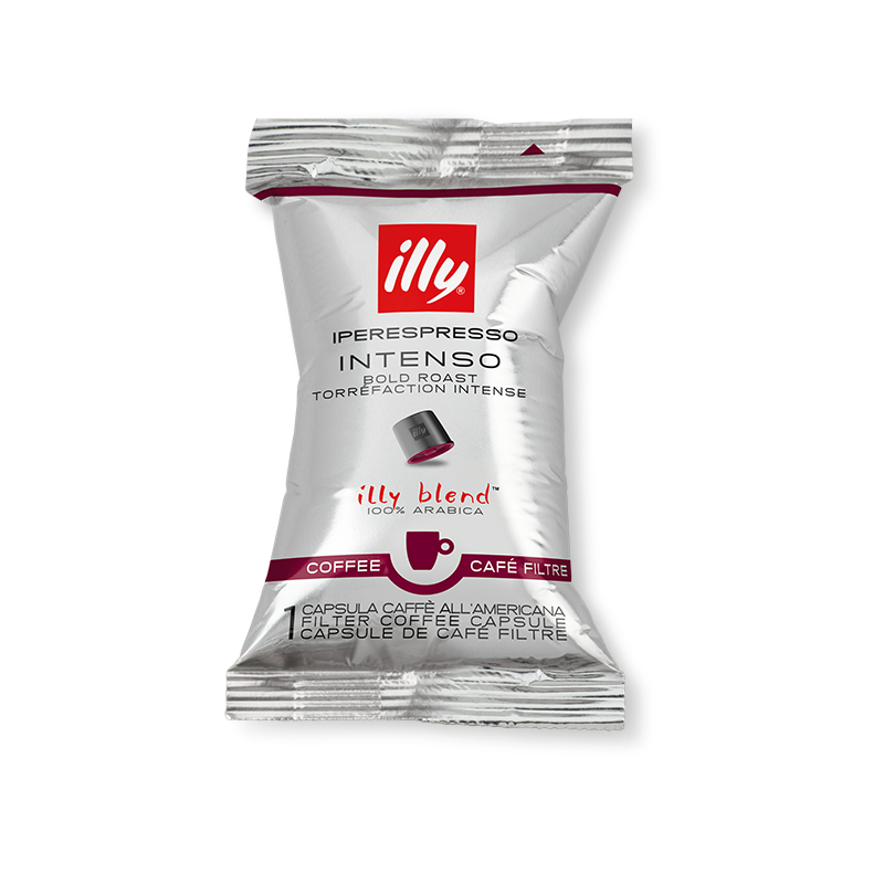 iper Coffee Drip Capsule Singles Intenso - Dark Roast - 100 Individually Wrapped Capsules