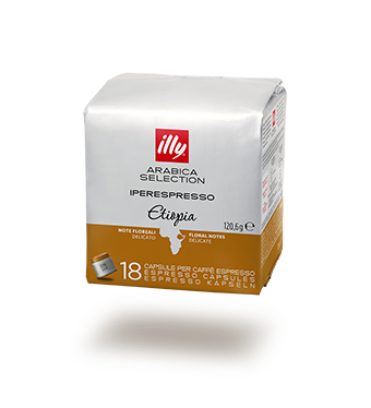 Caf&eacute; en capsules Iperespresso - Arabica Selection Ethiopie - 18 unit&eacute;s