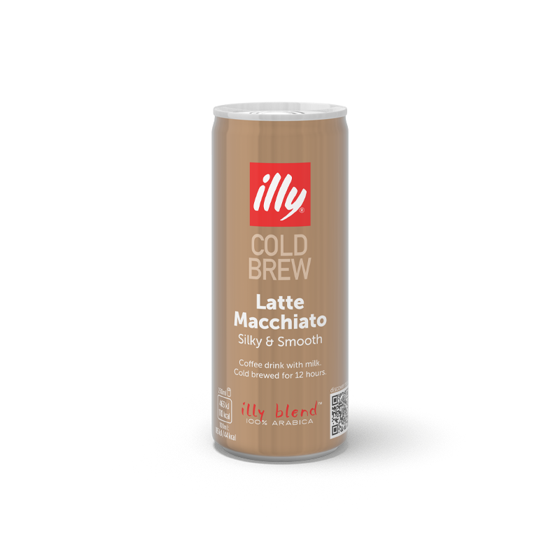 Cold Brew Latte Macchiato – ijskoffie in blikjes 250ml