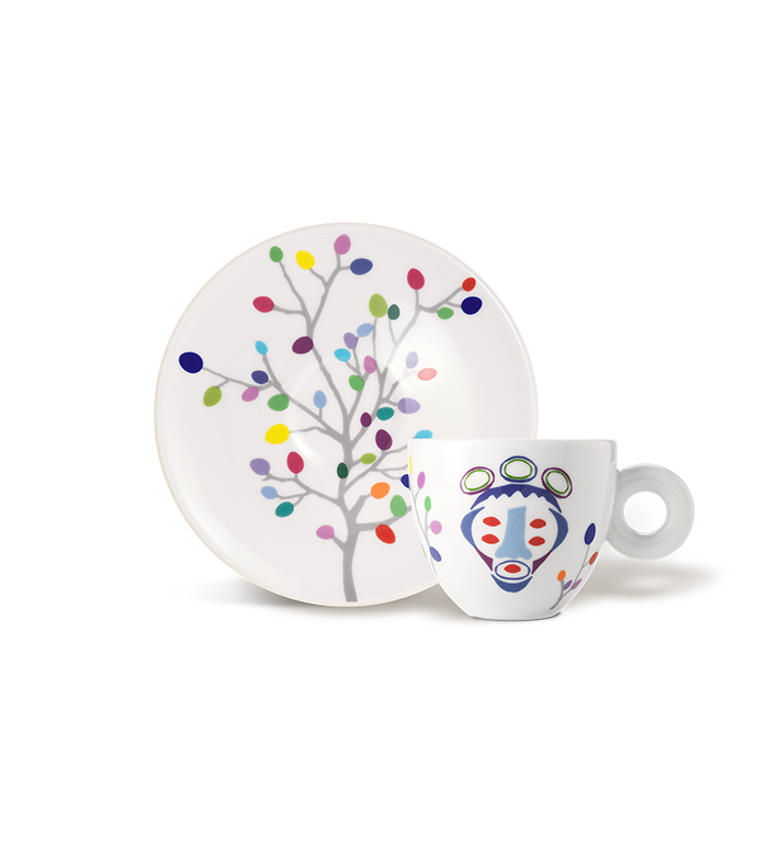 Conjunto de 6 xícaras de cappuccino - illy Art Collection Pascale Marthine Tayou image number 4
