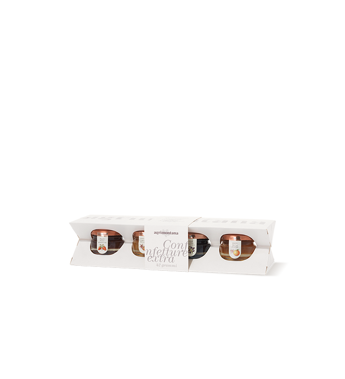 Astuccio 4 vasetti confetture Agrimontana da 42gr cad. image number 0