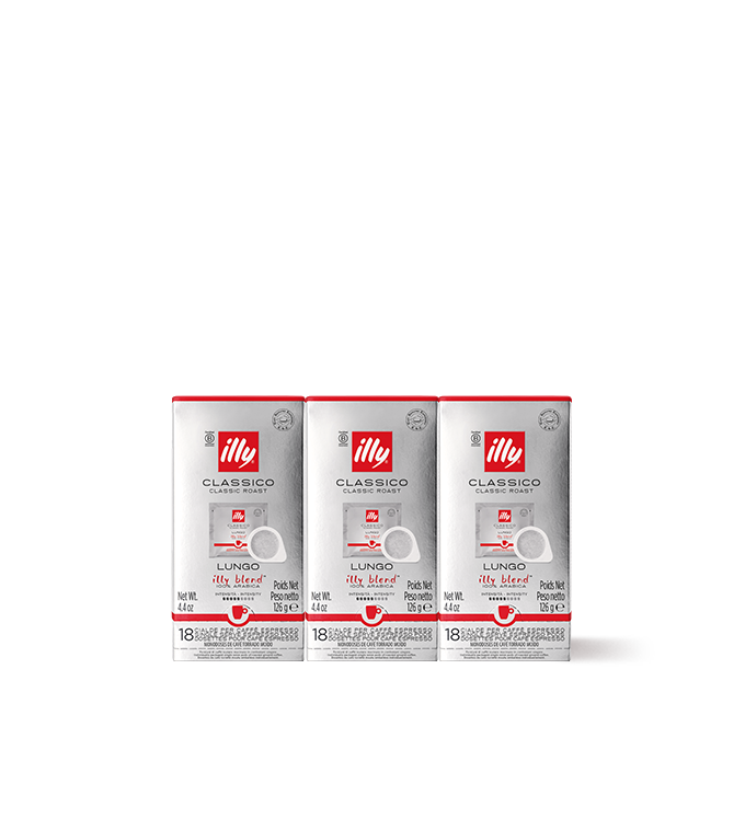 Café en dosettes E.S.E. - CLASSICO LUNGO, set de 3