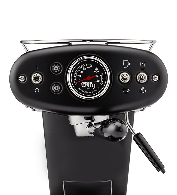 X1 Anniversary E.S.E. Pod & Ground Espresso Machine - Black