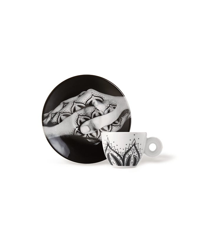 SET MIT VIER ESPRESSOTASSEN – GENESI ILLY ART COLLECTION   image number 3