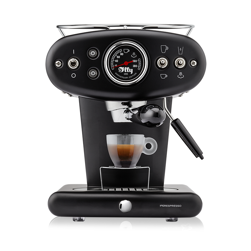 illy X1 iperEspresso Anniversary Machine - Espresso & Coffee - Black - Glass Espresso Cup