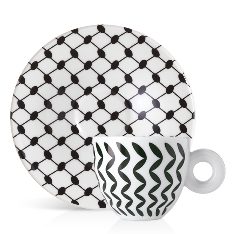 Mona Hatoum Cappuccino kopjes - Set van 6 kopjes