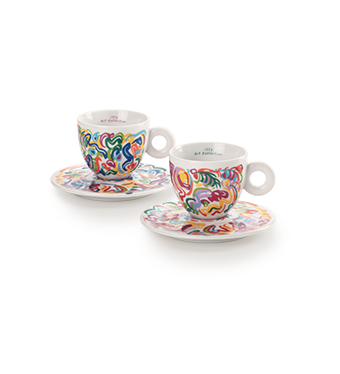 SET DI 2 TAZZE DA CAPPUCCINO – ILLY ART COLLECTION SOL CALERO