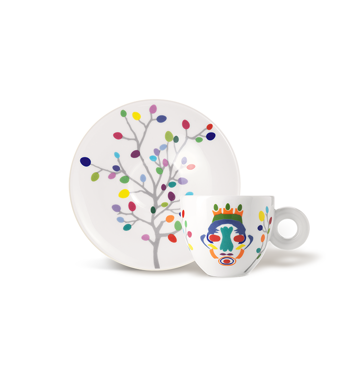 Conjunto de 6 xícaras de cappuccino - illy Art Collection Pascale Marthine Tayou image number 3