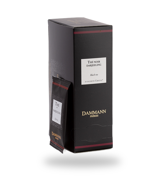 Dammann Darjeeling Black Tea &ndash; 4x24 Cristal&reg; Sachets image number 0