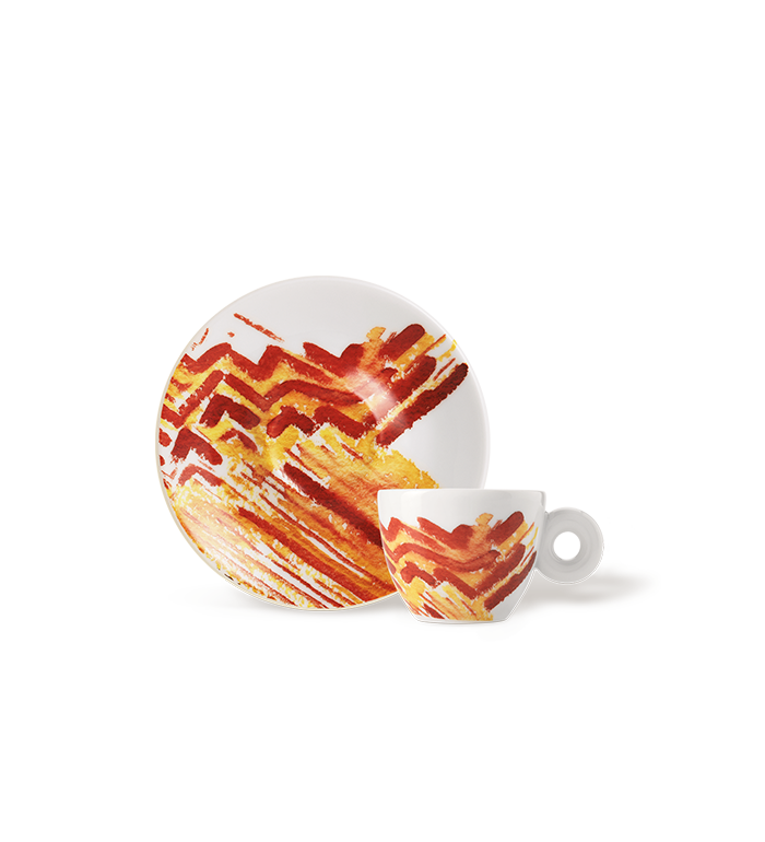 SET OF TWO ESPRESSO CUPS – GENESI ILLY ART COLLECTION image number 1