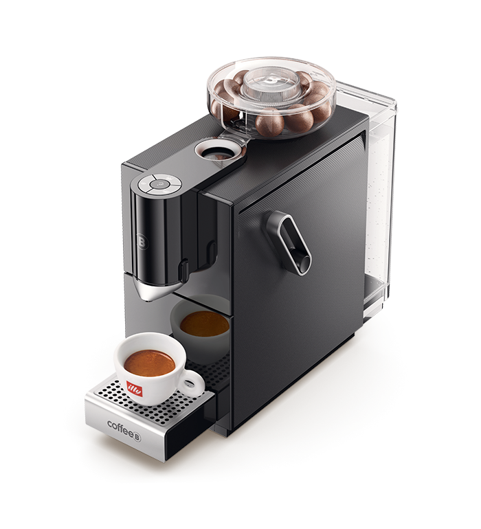 Macchina da caff&egrave; CoffeeB con 10 confezioni da 9 sfere di caff&egrave; a scelta image number 2