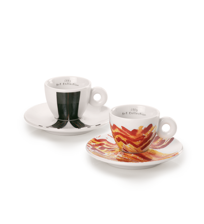 SET OF TWO ESPRESSO CUPS – GENESI ILLY ART COLLECTION image number 2