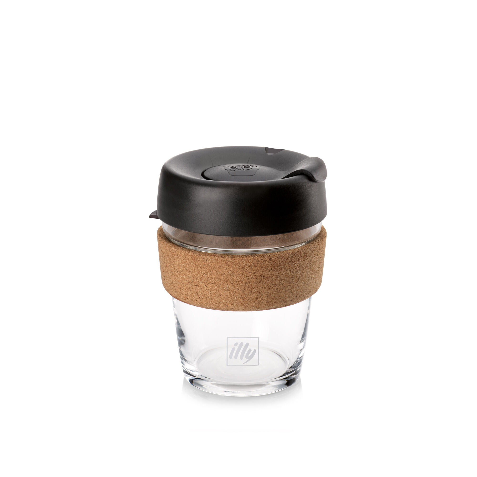 Glass Keepcup Travel Mug 350ml Travel Coffee Cup Illy Shop