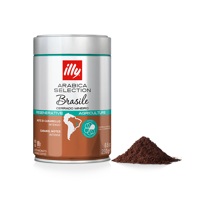 6 Illy Café Moka 100% Arabica Moulu Torréfaction Intenso 250 G. Bar. 12%  Remise