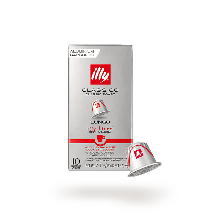 Espresso Compatible* Capsules Classico Lungo - Medium Roast - 10 Boxes (100 Capsules) image number 0