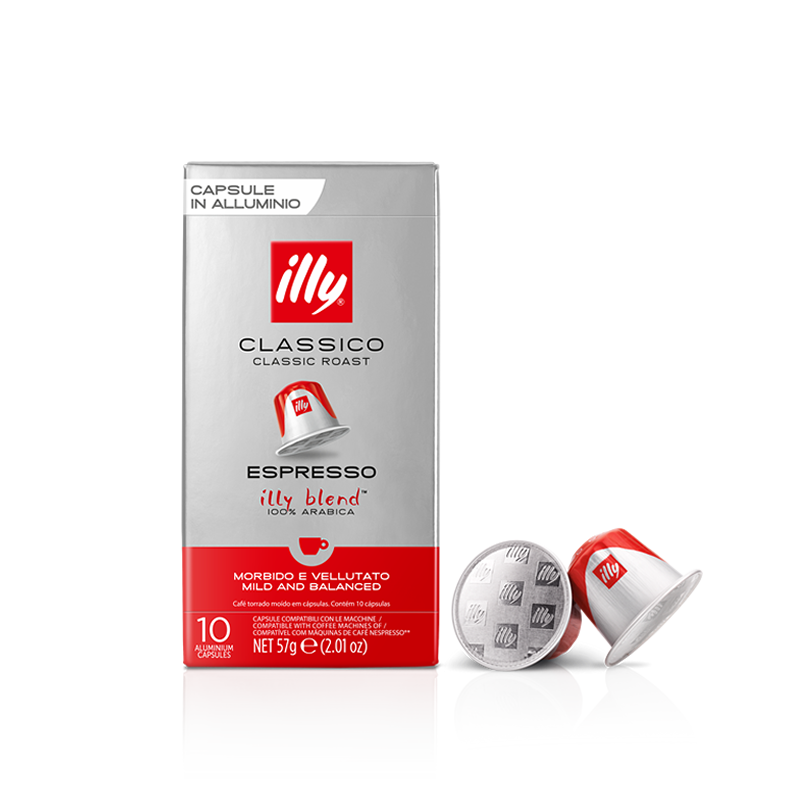 Cápsulas de café Clássico compatíveis com Nespresso – illy