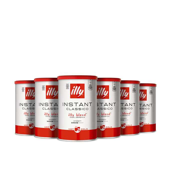 Caf&eacute; instantan&eacute; soluble - torr&eacute;faction CLASSICO 95 g, SET DE 6