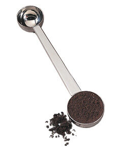 illy Dual Espresso Scoop spoon front view.