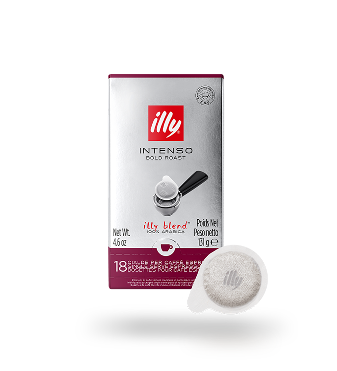 Café illy Sachês E.S.E. Intenso - 18un