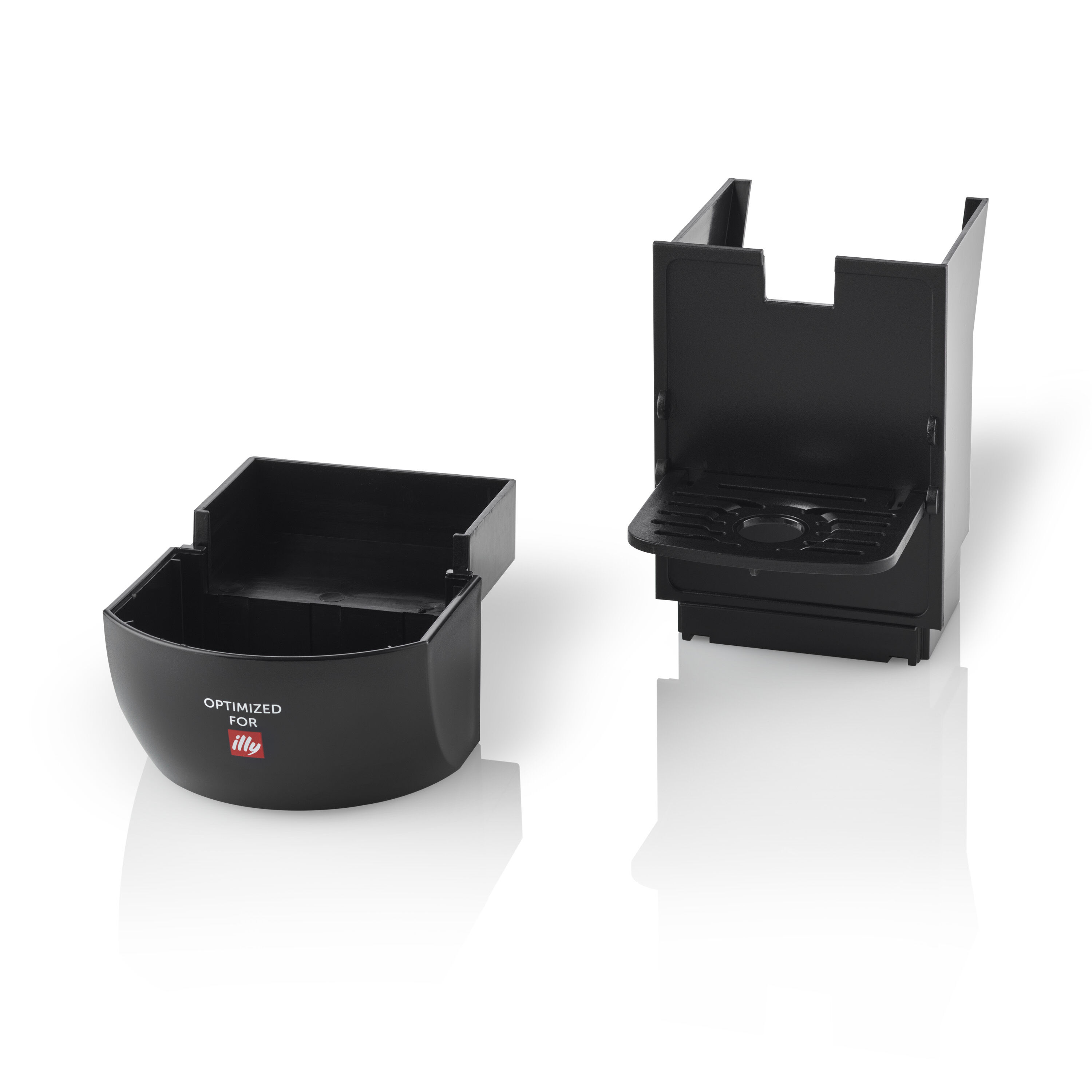 Porte-capsule capsules usagées machine à café ESE illy