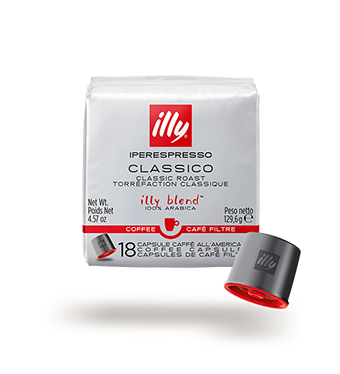 CLASSICO - Iperespresso filter koffiecapsules met gebrande koffie - 18 capsules