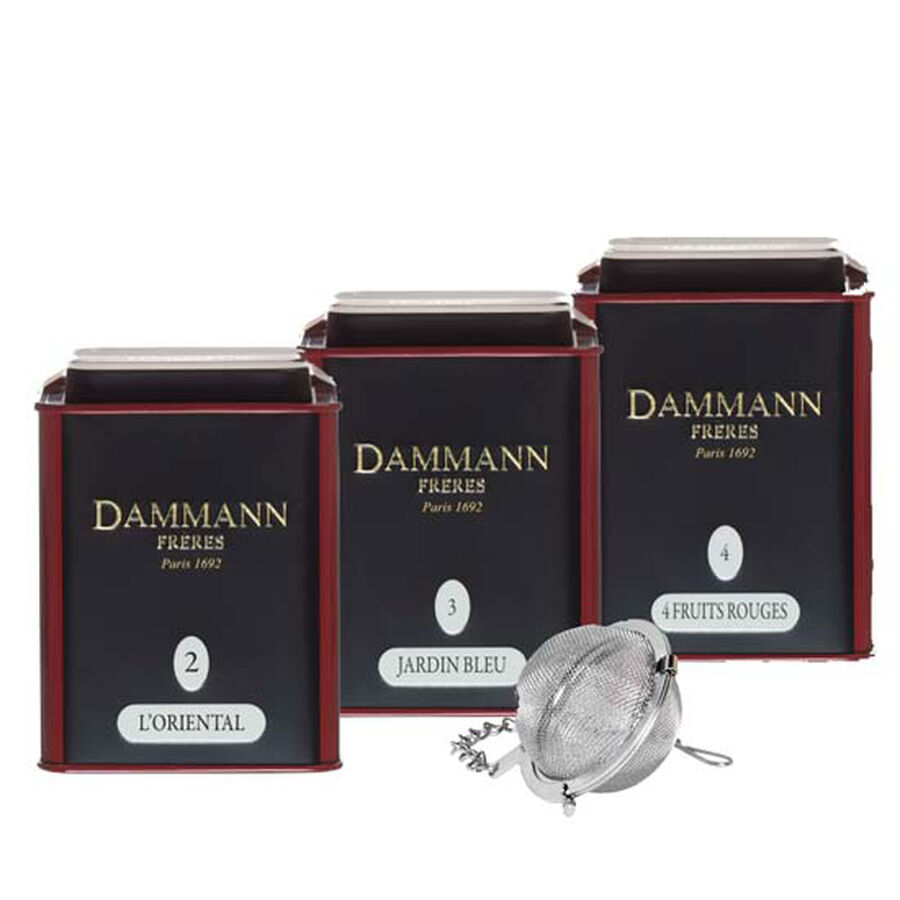 Dammann Freres Loose Tea Sampler Bundle illy