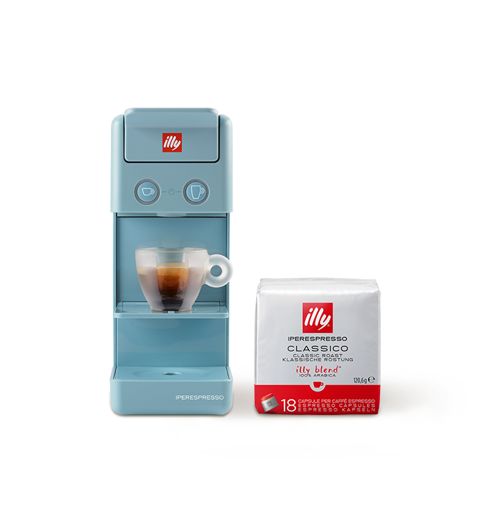 Y3.3 Espresso & Kaffee - Iperespresso Kaffeemaschine mit 6 Packungen Kapseln zur Auswahl image number 0