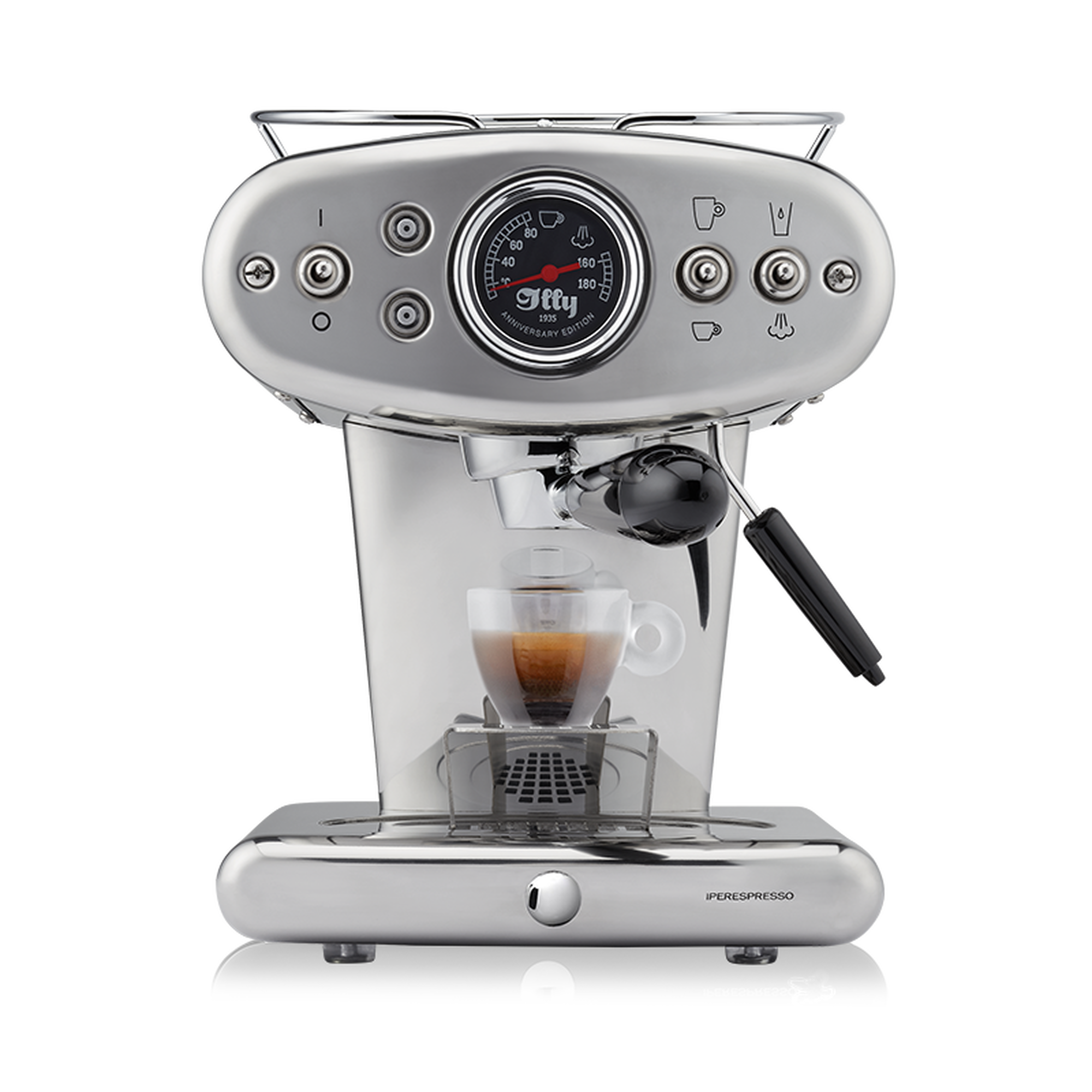 Máquina de café em cápsula X1 Anniversary inox illy shop