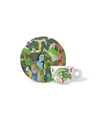 SET DE 2 TAZAS PARA CAFÉ ESPRESSO: LA ILLY ART COLLECTION PARA LA BIENAL DE ARTE 2024